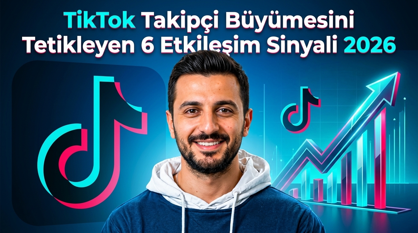 TikTok Takipçi Büyümesini Tetikleyen 6 Etkileşim Sinyali 2026