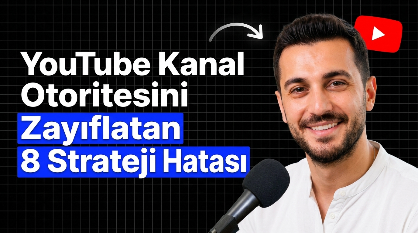 YouTube Kanal Otoritesini Zayıflatan 8 Strateji Hatası