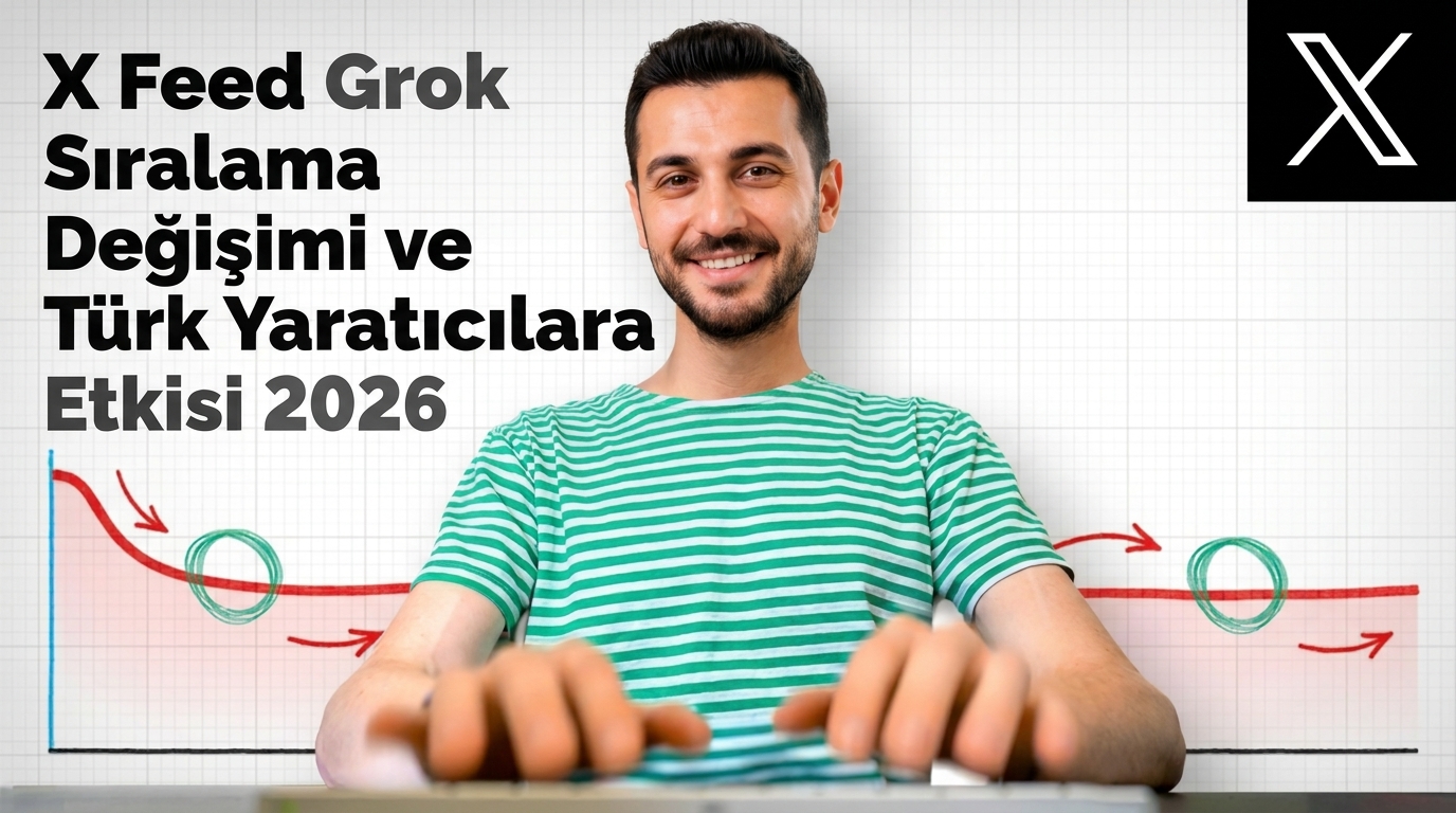 X Feed Grok Sıralama Değişimi ve Türk Yaratıcılara Etkisi 2026