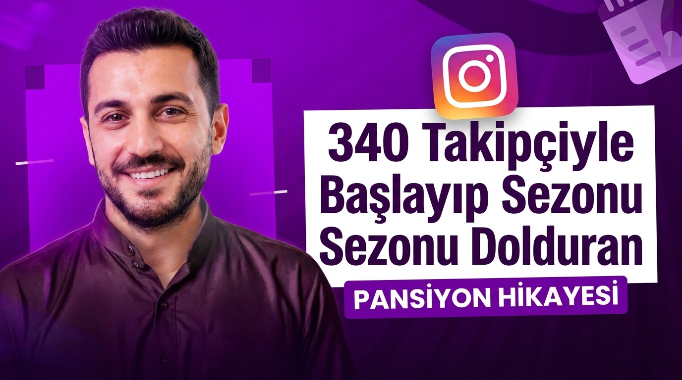 340 Takipçiyle Başlayıp Sezonu Dolduran Pansiyon Hikayesi
