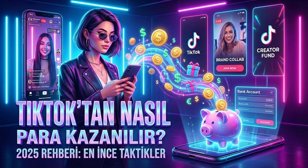 TikTok'tan Nasıl Para Kazanılır? 2026 Gelir Kanalları Rehberi