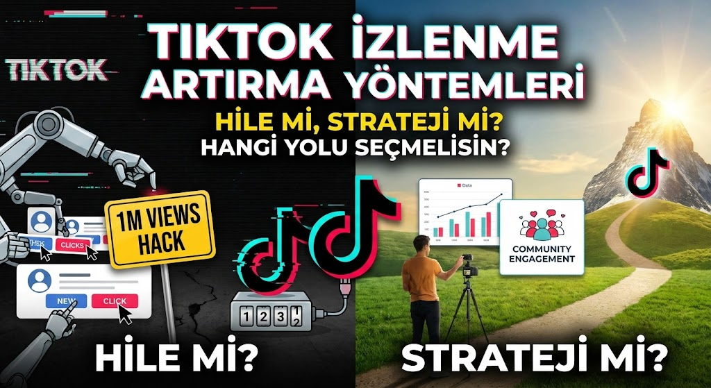 TikTok İzlenme Artırma Yöntemleri: Hile mi, Strateji mi?