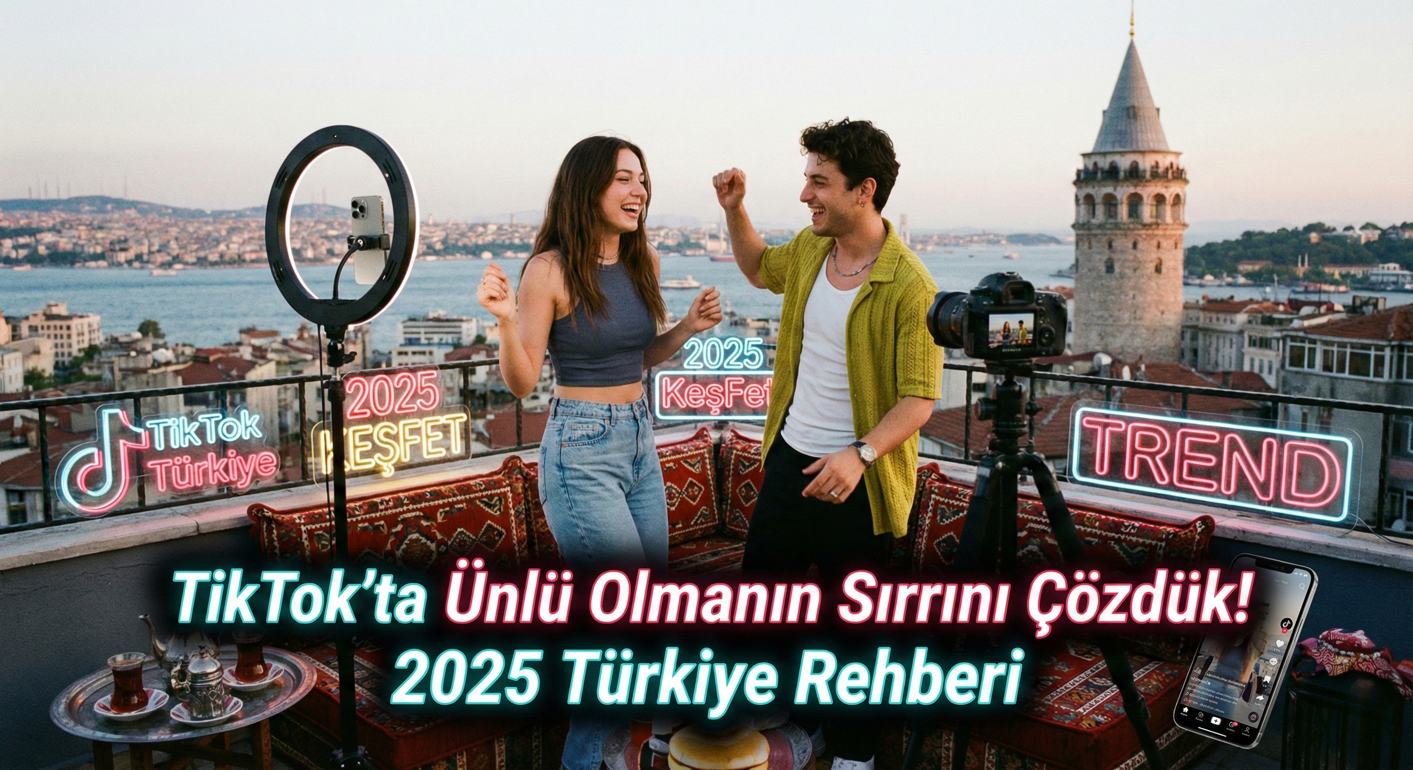 TikTok’ta Ünlü Olmanın Sırrını Çözdük! 2025 Türkiye Rehberi