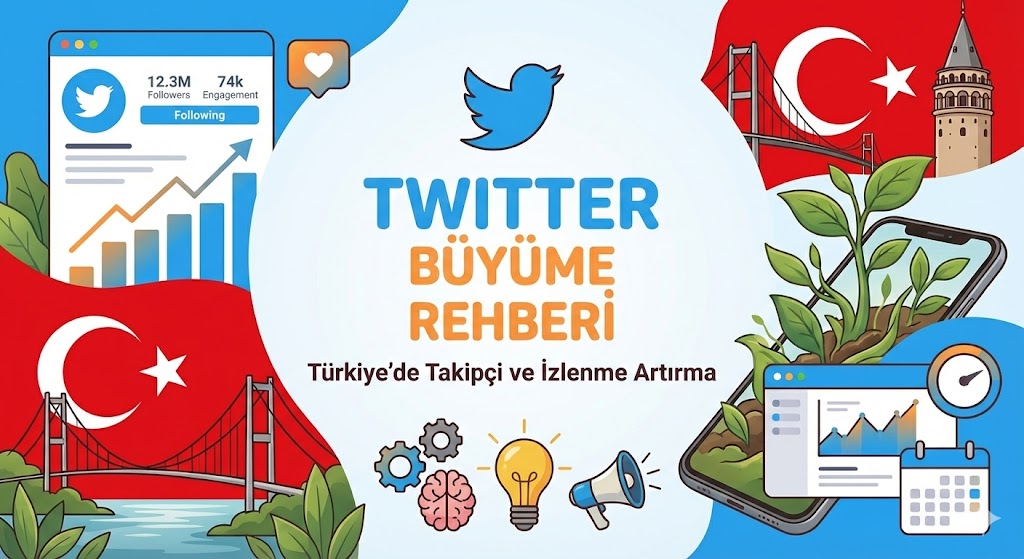 Twitter Büyüme Rehberi: Türkiye’de Takipçi ve İzlenme Artırma