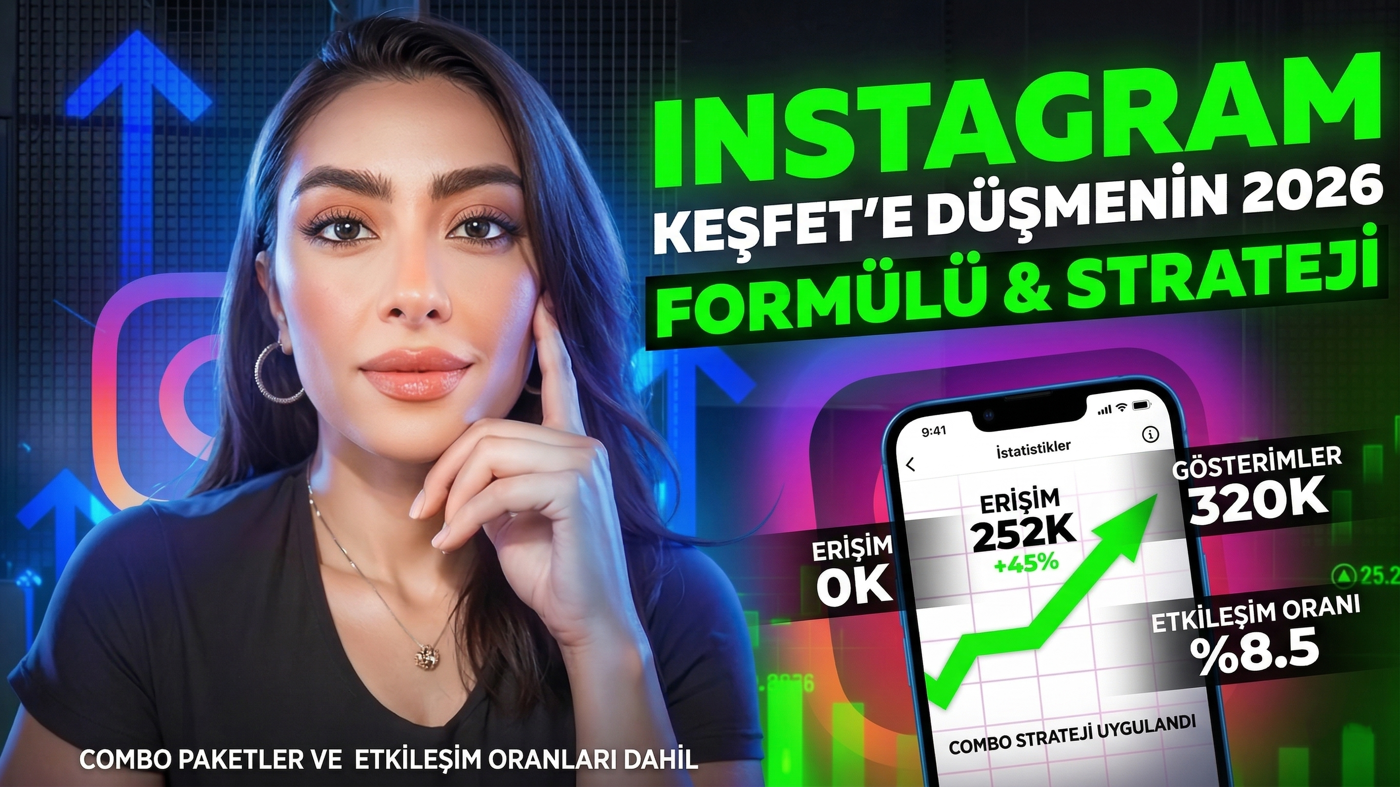 Instagram Keşfet'e Düşme Formülü 2026: Strateji Rehberi